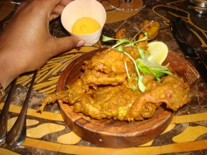 Deep fried crab