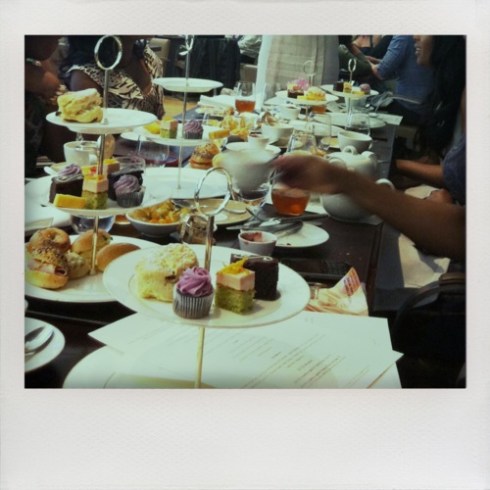 afternoon tea @ harvey nichs