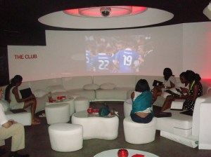 Waiting patiently for England's loss...