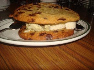 cookie and ice cream cake