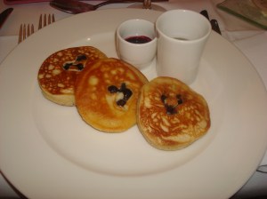 blueberry pancakes